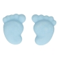 Preview: Sugar Decoration - Baby Feet Blue